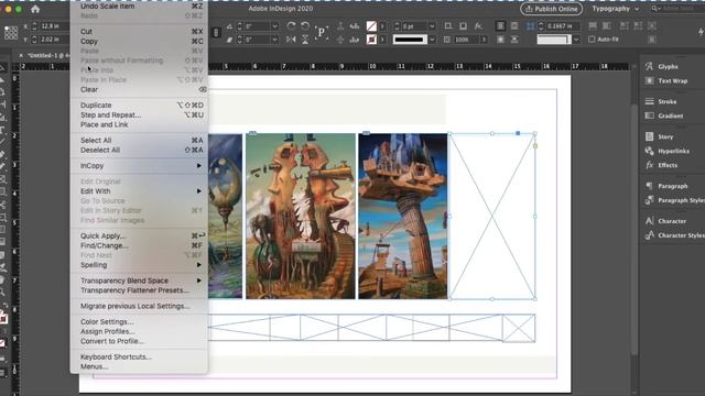 Mood Board- Art Education Online (Adobe Indesign Tutorial) смотреть онлайн