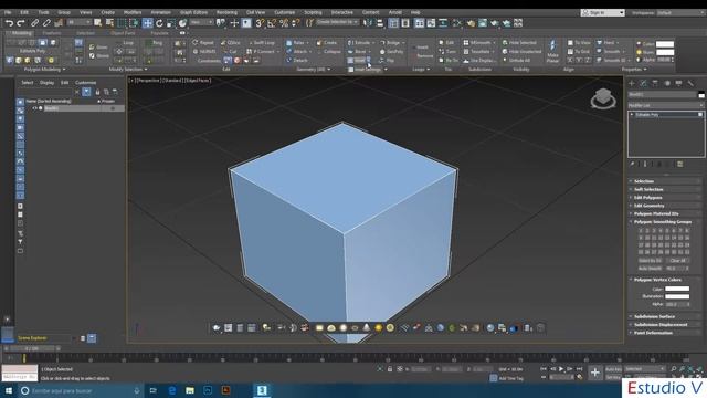 Inset Faces - 3ds Max 2019 Architectural Workshop смотреть онлайн