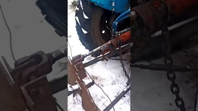 Т -40ам Передеклка центральной тяги на гидроцилиндр смотреть онлайн