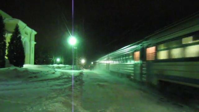 Electric train ED4MK-0024/Электропоезд ЭД4МК-0024, ст. Щёкино смотреть онлайн