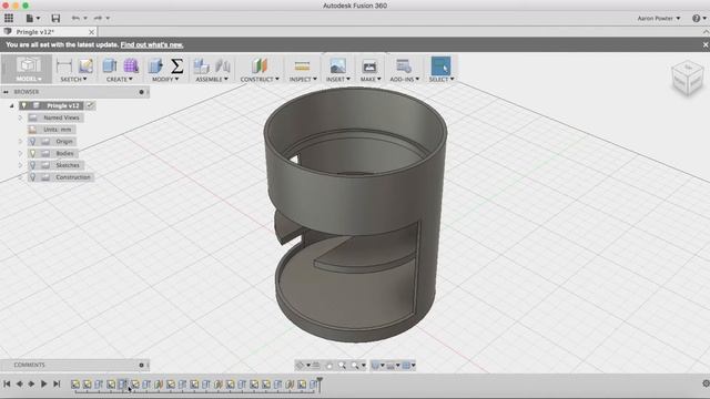 3D Printing via Autodesk Fusion 360 смотреть онлайн