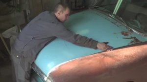 ГАЗ21 Волга.Серия 14.Дверь забирает нервные клетки.