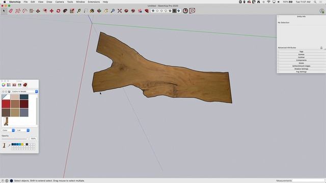 Modeling a Live Edge Slab - Skill Builder смотреть онлайн
