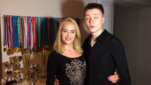 Roman Yunkind & Sofiya Glotova Interview - Professional Ballroom Dancers From Kazakhstan смотреть онлайн
