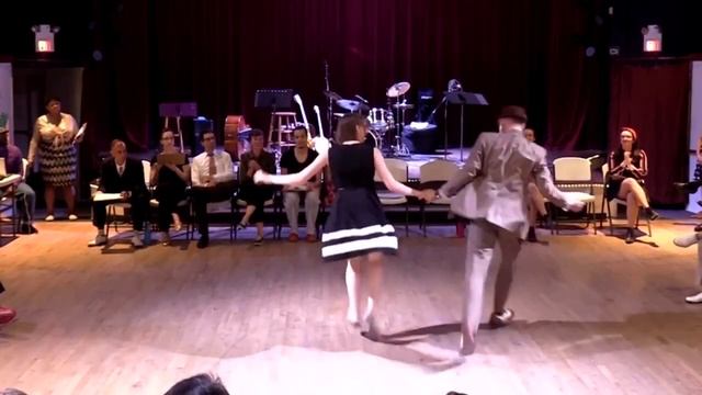 Collegiate Shag Swing Dance - Ben And Cailin