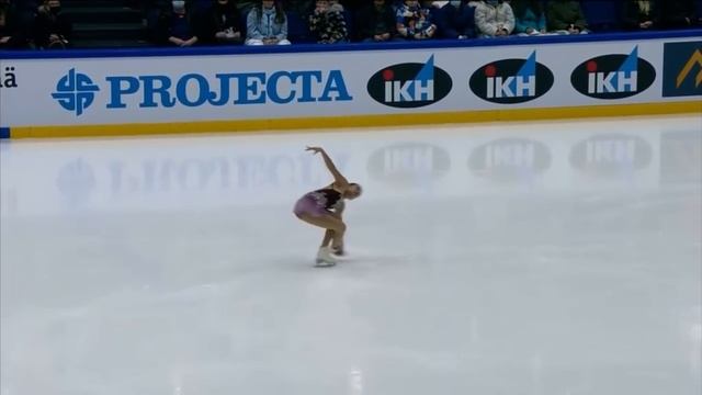 Madeline Schizas CS Finlandia Trophy 2021 SP смотреть онлайн