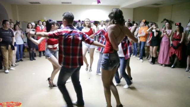 Rueda From Alexander Ostanin Band @ Salsa New Year Party In Salsateca 2013.12.28