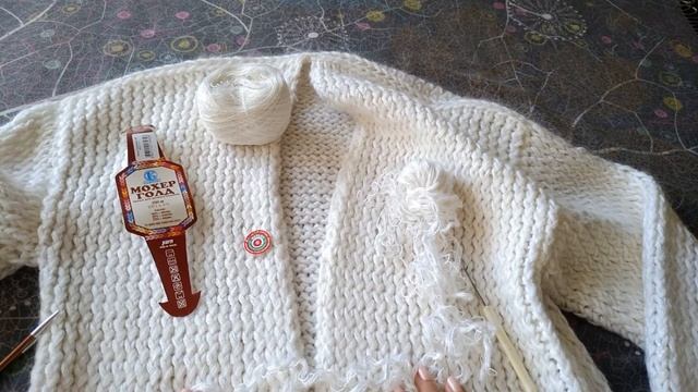 🔥Стильный кардиган из мохера без горловины.Подробное описание 1часть. смотреть онлайн