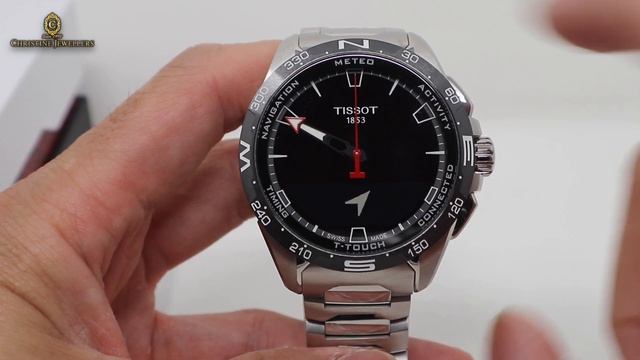 Unboxing Tissot T Touch Connect Solar T121.420.44.051.00 смотреть онлайн