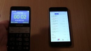 Incoming call & Outgoing call at the Same Time   Explay BM55 black + fake iPhone 6s