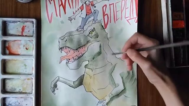 Tribe Leader vs. T-Rex RUS смотреть онлайн