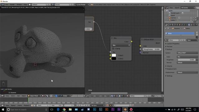 Blender Tutorial - How to Render Wireframe in Blender смотреть онлайн