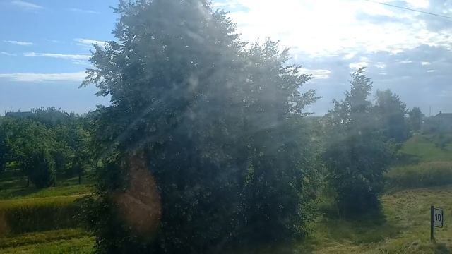 ЕДУ В ЭЛЕКТРИЧКЕ! ПОЛЯ..ЛЕСА...РОДНАЯ БЕЛАРУСЬ! GOING ELECTRIC! FIELDS.. FORESTS... NATIVE BELARUS! смотреть онлайн