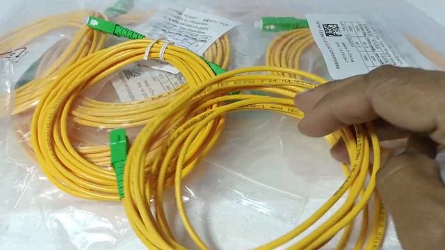 Optical Fiber SC/APC To SC/APC SM SX 3M Pigtail FTTH CATV Optic Patch Cord Cable 1000mbbs Speed