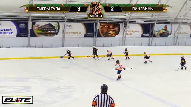 2014 НОВОГОДНИЙ ТУРНИР КХК /ХК ТИГРЫ ТУЛА/ - /ХК ПИНГВИНЫ/ смотреть онлайн
