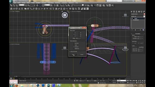 Learn 3Ds Max: Application using bend modifier (part 2) | دروس تعليمية ثري دي ماكس смотреть онлайн