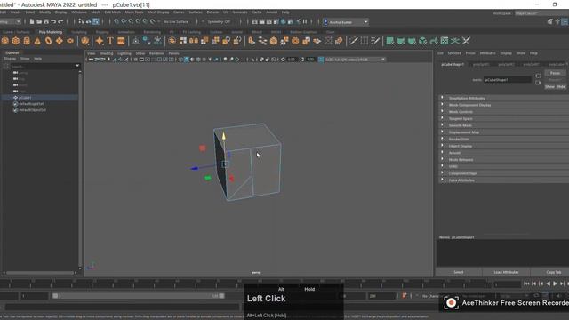 Tutorial 19: Append Face, Multicut & Merge Tool in Maya 2022 смотреть онлайн