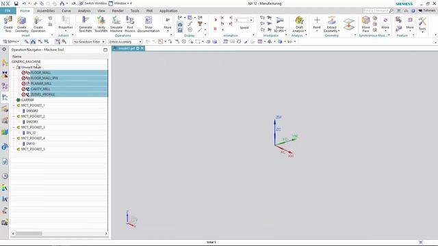 NX - How to create CAM template смотреть онлайн