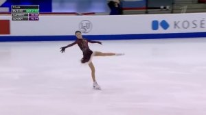 Анна Щербакова  Произвольная программа  Женщины  Чемпионат Европы по фигурному катанию 2022