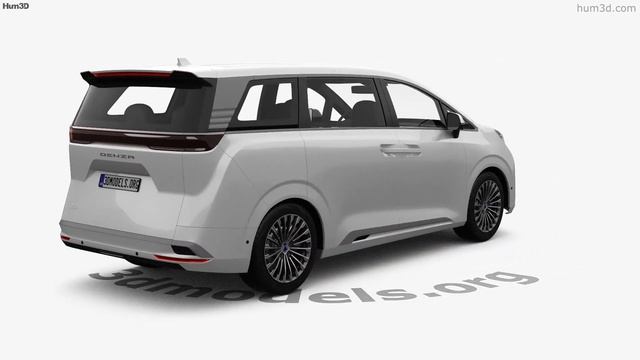 Denza D9 EV 2022 3D Model By 3DModels.org