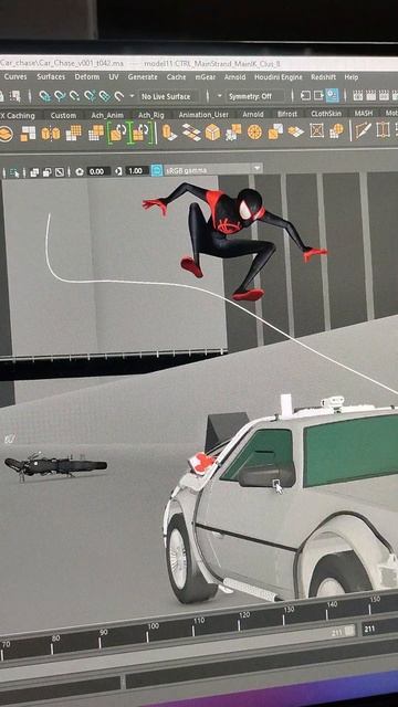 Using AI to render my old Spiderverse Animation смотреть онлайн