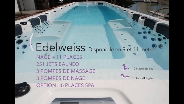 Spa de Nage / Swim Spa Edelweiss d'Aquazzi смотреть онлайн