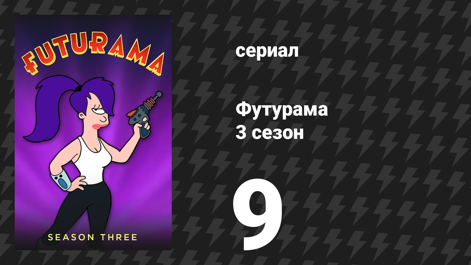 Футурама 3 сезон 9 серия «Сумасшедший в суперкомпьютере» (мультсериал, 2001)