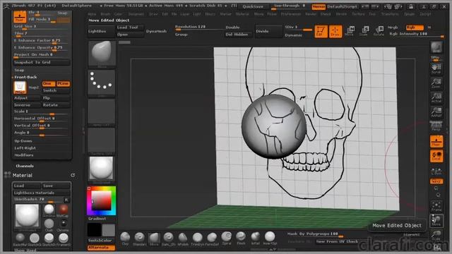 Introduction to ZBrush for Scientific Visualization - Chap7 Importing Reference Images смотреть онлайн