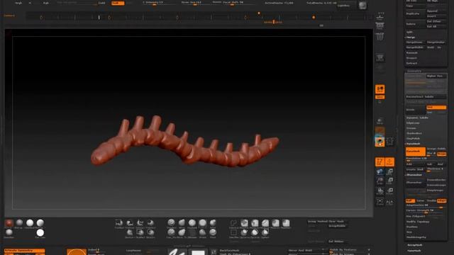 ZBrush - Skeleton video Tagebuch Tag 8 Teil 4 смотреть онлайн