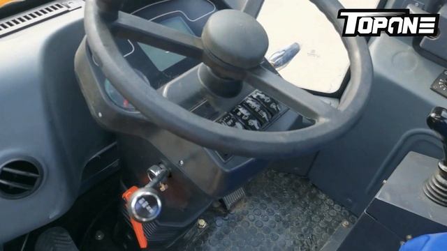 TOPONE Chinese Factory Heavy Wheel Loader 2ton TL636 Front End Loader Internal Structure Display