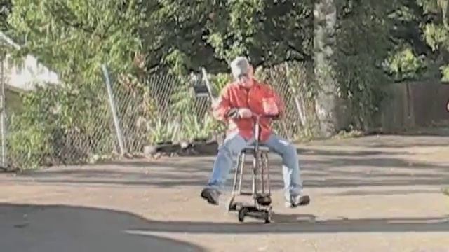 Motorized bar stool | Garage Fun Ideas for Men | Electrical Racing Bar Stool | Drink and Drive смотреть онлайн
