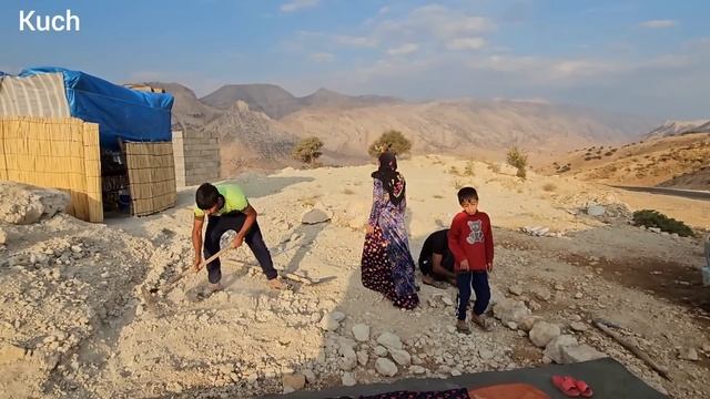 ⛺ Building a Tent Platform for Cold & Rainy Seasons | Weather-Proof Nomadic Living | KUCH Nomads 🌧️ смотреть онлайн
