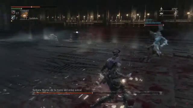 Bloodborne™_batalla contra lady María del reloj astral NG+ смотреть онлайн