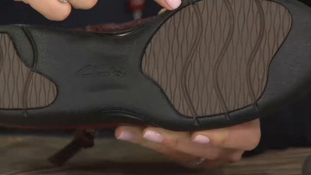 Clarks Ruched Leather Side Zipper Ankle Boots - Kearns Blush On QVC