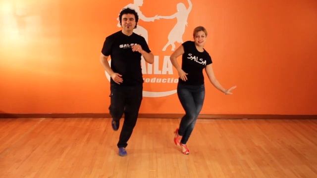 Salsa Basic Footwork Shines смотреть онлайн