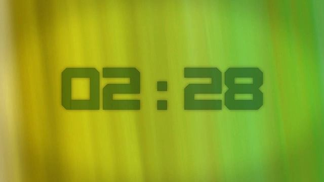 FREE HD 720p 5 Minute Countdown Timer - Lime Stripes смотреть онлайн
