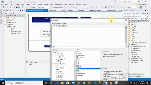 11 - Creating Report - List of Products - Inventory System Project in ASP.NET MVC 5 in Urdu/Hindi смотреть онлайн