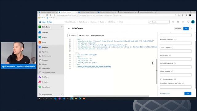 Static Web Apps Code to Scale DevOps for Static Web Apps in the Real World with April Edwards смотреть онлайн