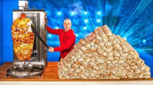 СКОЛЬКО ПОЛУЧИТСЯ ШАУРМЫ ИЗ 1 ВЕРТЕЛА С КУРИЦЕЙ ВАНЗАЙ vanzai