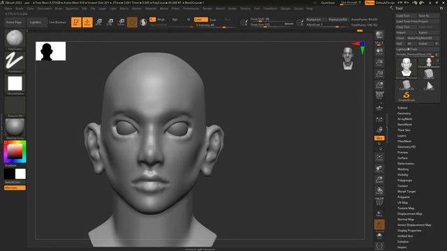 Creating a girl in zbrush смотреть онлайн