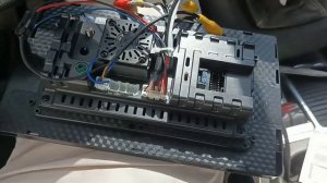 Магнитофон 10 дюймов в форд c-max 2005г. Часть 2