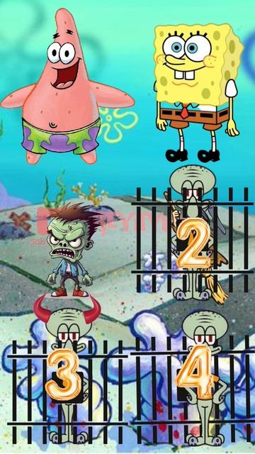 #spongeboblucu #funny #squidward #cartoon #spongebobterbaru #puzzle #spongebob смотреть онлайн