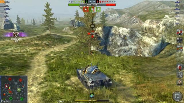 WOT BLITZ: ОБЗОР P.43/06 Anniversario. ПОДАРОК К 6-ЛЕТИЮ ИГРЫ