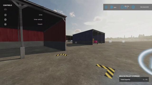 Pallet and Bale Storage / UPDATE for all platforms / Changelog 1.1.0.0:/ on FS22 смотреть онлайн