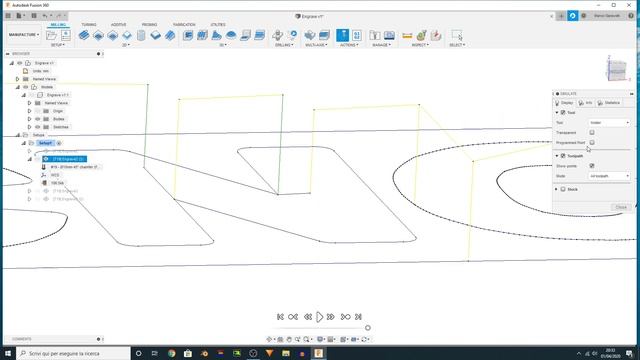 Fusion 360 CAM come fare delle incisioni Engrave смотреть онлайн