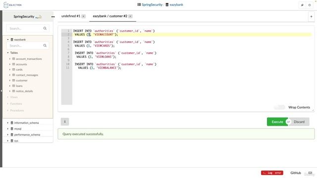 096 Creating new table authorities to store multiple roles or authorities смотреть онлайн