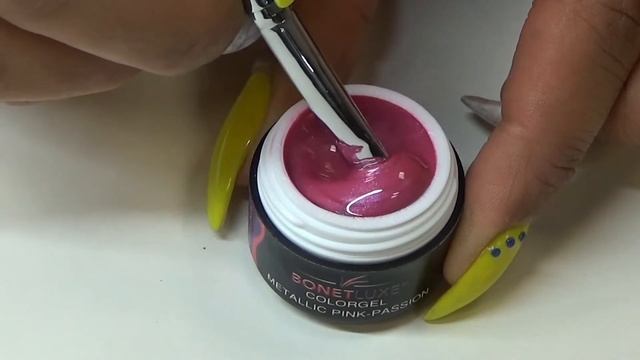 Bonetluxe Colorgel Metallic Pink-Passion