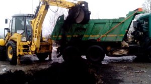 backhoe loader NEW HOLLAND B115B(экскаватор-погрузчик NEW HOLLAND B115B)