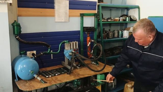 Діюча модель гідросистеми трактора, створена здобувачами освіти ДНЗ 