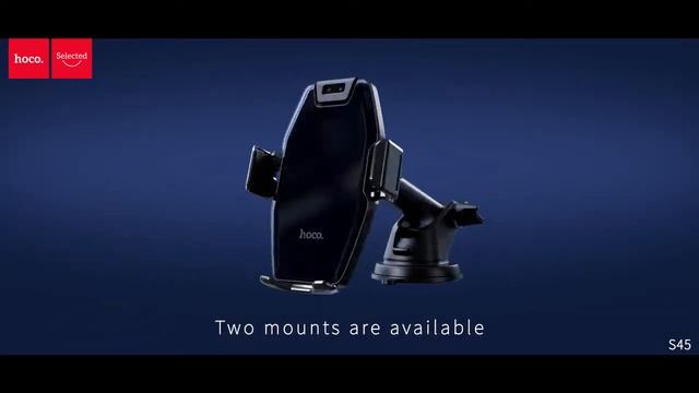 S45 Wireless charger, car holder смотреть онлайн